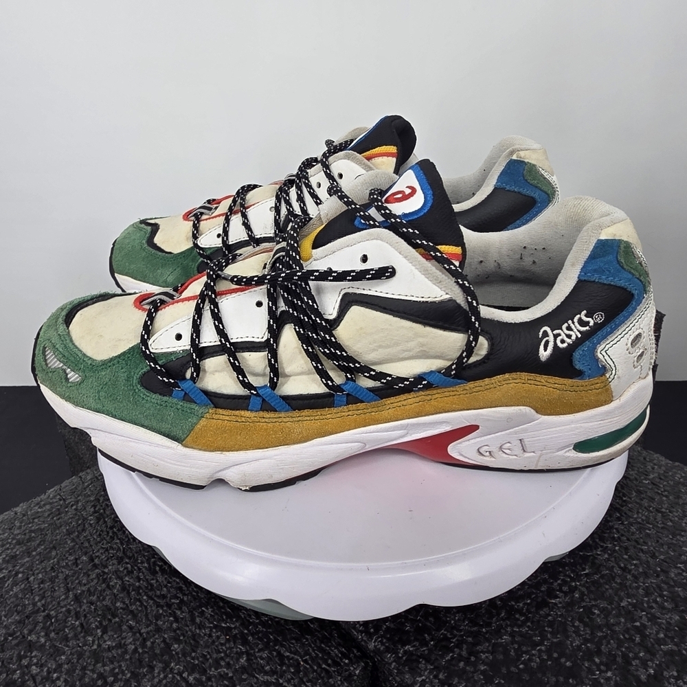 ASICS GEL-Kayano 5 360 Multi-Color Leather Suede Sneakers Men's Size 11 Shoes